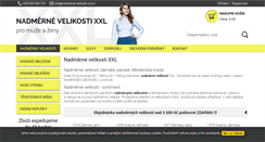 Desktop Screenshot of nadmerne-velikosti-xxl.cz